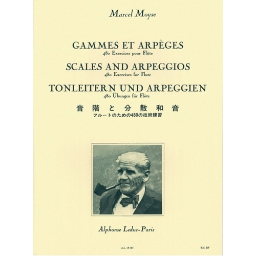 Marcel Moyse - Scales and Arpeggios for Flute by Alphonse Leduc