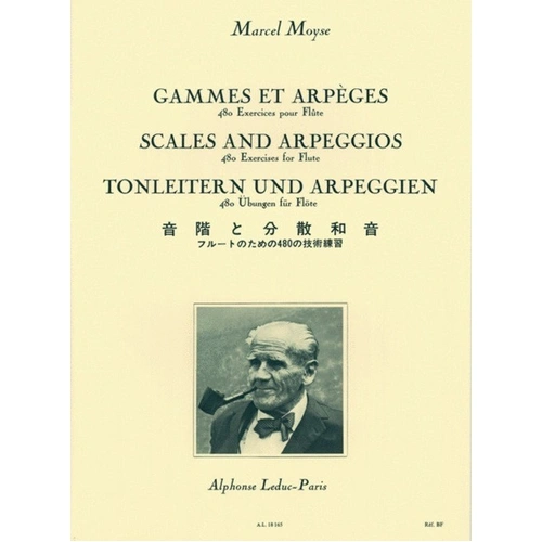 Marcel Moyse - Scales and Arpeggios for Flute by Alphonse Leduc