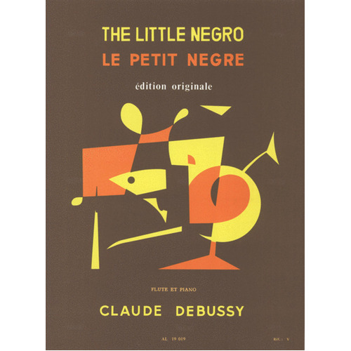 Le Petit Negre Flute And Piano (Softcover Book)