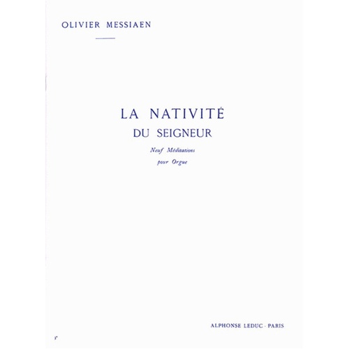 Nativity Of The Lord Volume 3 Organ (Softcover Book)