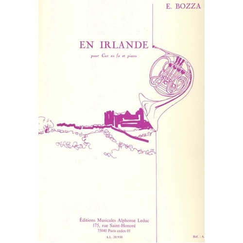 Bozza - En Irlande for Horn/Piano
