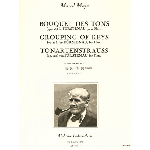 Grouping of Keys Op. 125 by Furstenau for Flute, Arranged by Marcel Moyse, Published by Alphonse Leduc, 16 Pages