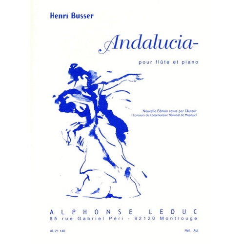 Andalucia Flute/Piano (Softcover Book)