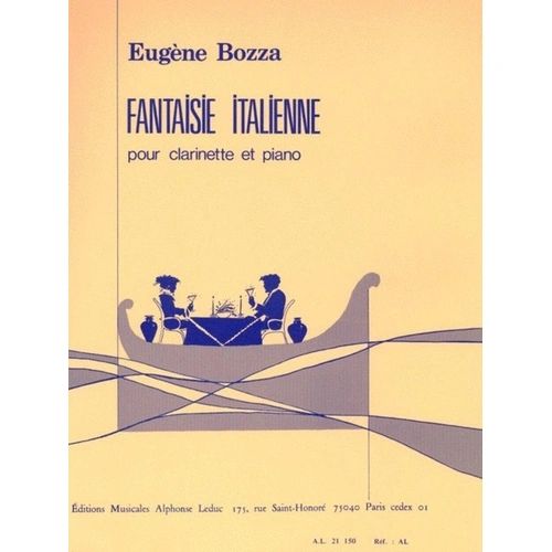 Bozza - Fantaisie Italienne for Clarinet and Piano