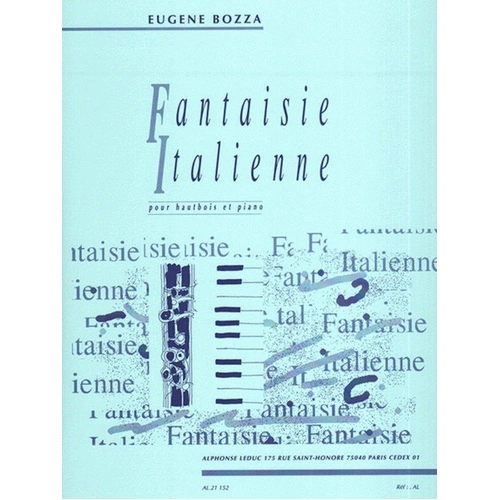 Bozza - Fantaisie Italienne for Oboe and Piano