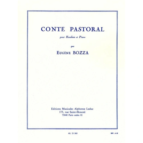 Bozza - Conte Pastorale for Oboe and Piano
