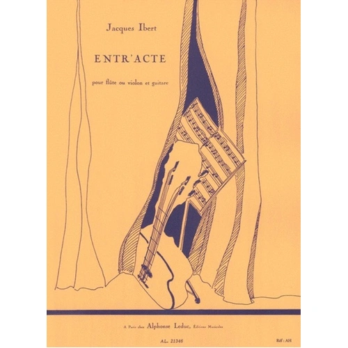 Ibert Entr'acte for Flute and Guitar