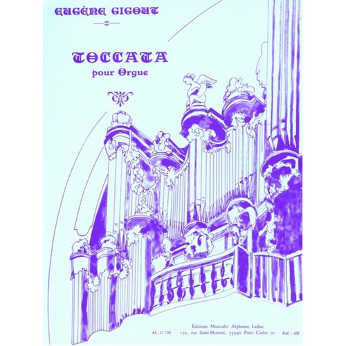 Toccata In B Minor Organ (Softcover Book)
