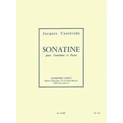 Casterede: Sonatine for Trombone and Piano