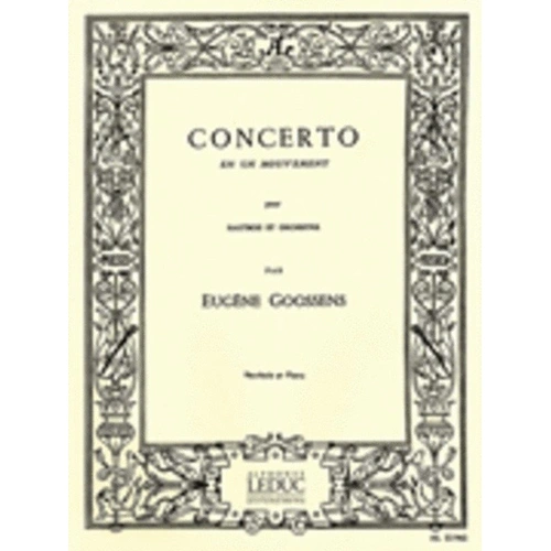 Goossens - Concerto in One Movement for Oboe and Piano