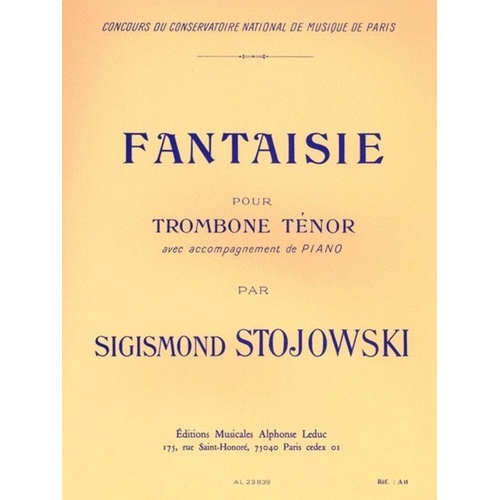 Stojowski - Fantaisie Op. 38 for Tenor Trombone and Piano