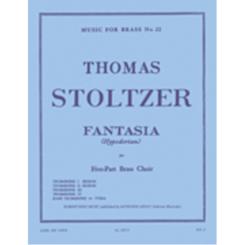 Fantasia - Hypodorian For 5 Part Brass Choir (Music Score/Parts)