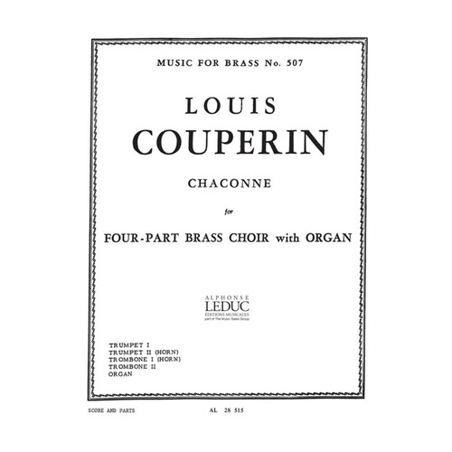 Couperin - Chaconne  Brass Quartet/Organ