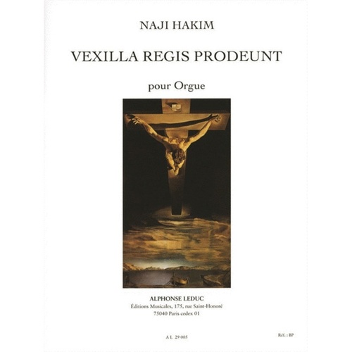 Hakim - Vexilla Regis Prodeunt For Organ (Softcover Book)