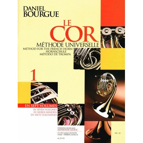 Method for French Horn Volume 1 by Daniel Bourgue