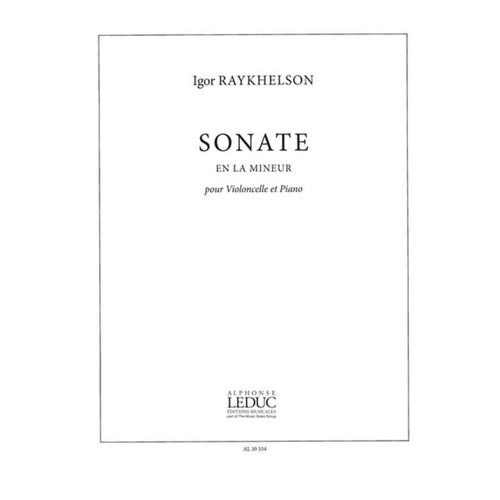 Raykhelson - Sonata In A Minor Cello/Piano (Softcover Book)