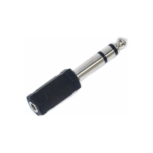 Leem 3.5mm Stereo Jack to 1/4" Stereo Plug Adaptor Pk-1