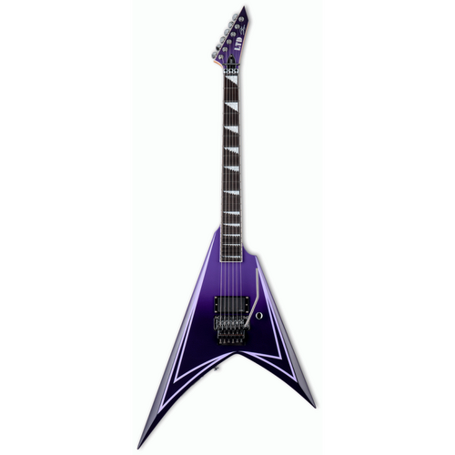 ESP Alexi Laiho Hexed Electric Guitar in Purple Fade with Hardshell Case