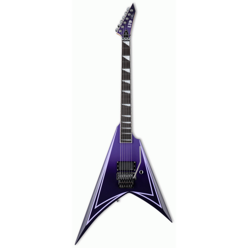 ESP Alexi Laiho Sawtooth Pink/Black Left Handed Guitar