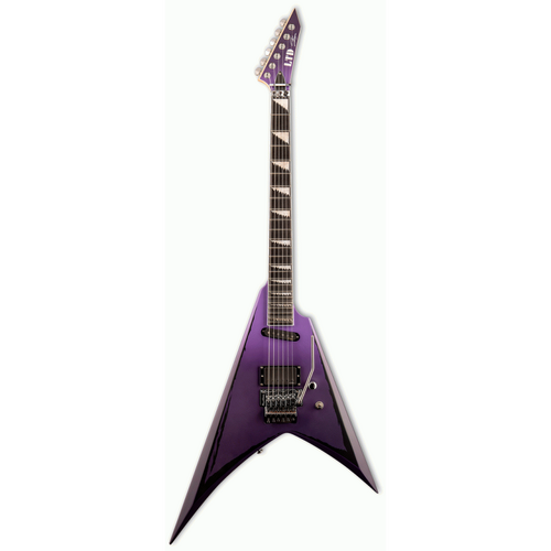 ESP Alexi Laiho Ripped Purple Electric Guitar with Hardshell Case