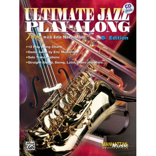 Ultimate Jazz Play Along B Flat Edition Book/CD