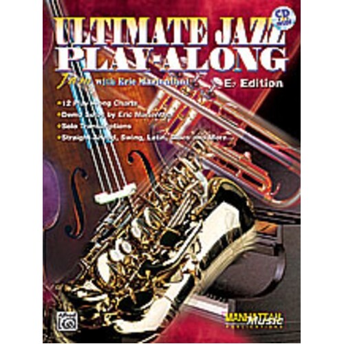 Ultimate Jazz Play Along E Flat Edition Book/CD