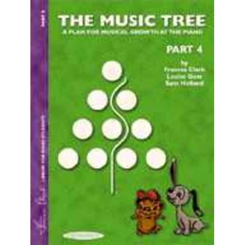 The Music Tree Part 4 Student's Book - Piano - Frances Clark, Louise Goss, Sam Holland - 64 Pages - Alfred Music