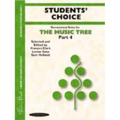 Music Tree Part 4 Students Choice