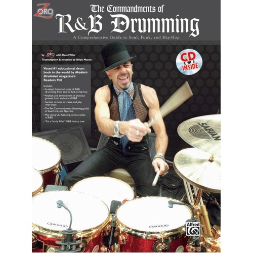 Commandments Of R&B Drumming Book/CD 