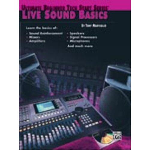 Live Sound Basics Ultimate Beginner Tech Start