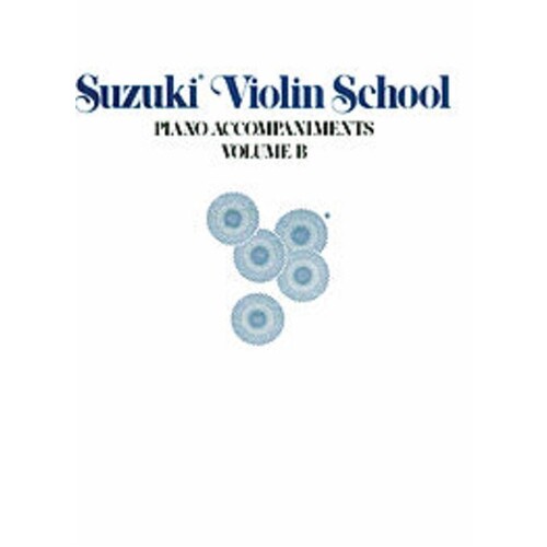 Suzuki Violin School Book B Piano Acc Book 6-10 (O/P) (Softcover Book)
