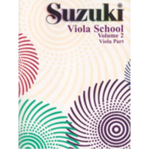 Suzuki Viola School Vol 2 Viola Part (Softcover Book)