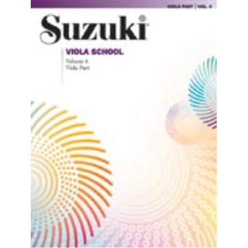 Suzuki Viola School Vol 4 Viola Part (Softcover Book)