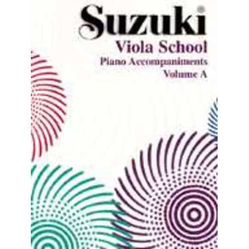 Suzuki Viola School Vol A Piano Accomp Vol 1/2 (Softcover Book)