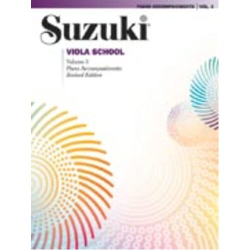 Suzuki Viola School Vol 3 Piano Accomp (Softcover Book)