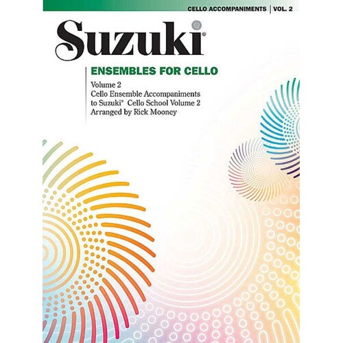 Suzuki Ensembles For Cello Vol 2 (Softcover Book)