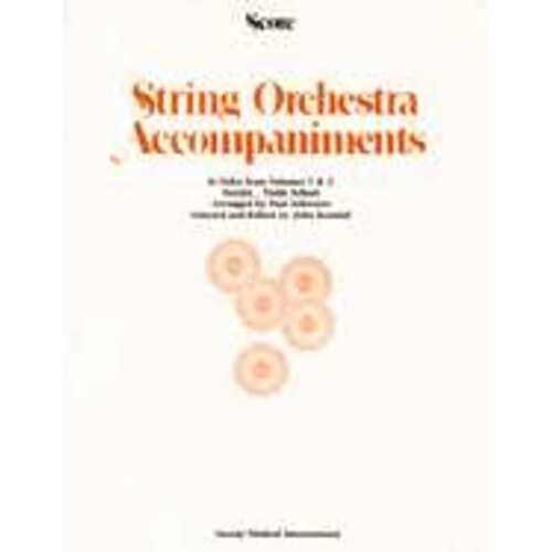 String Orchestra Accomps To Solos Violin 1 