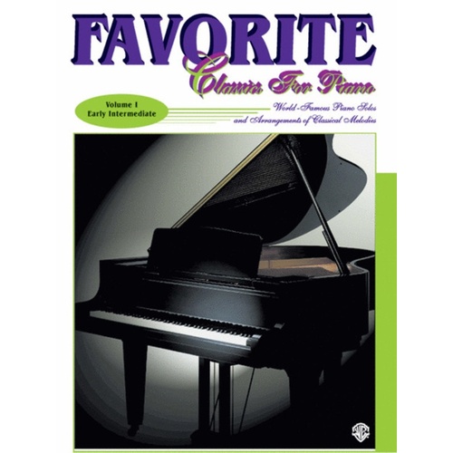 Favourite Classics For Piano Book 1 Book/CD 