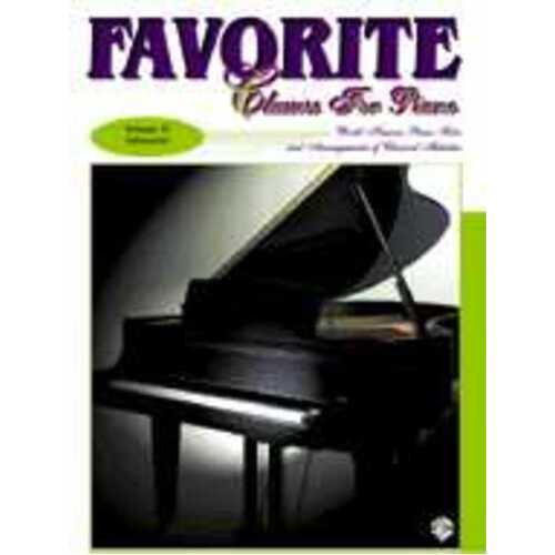 Favourite Classics For Piano Book 4 Book/CD 