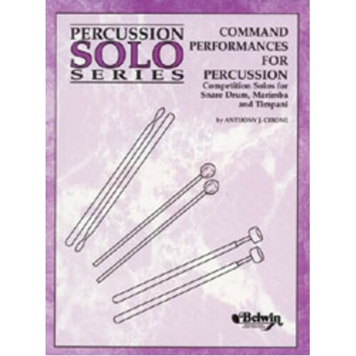 Command Performances For Percussion 