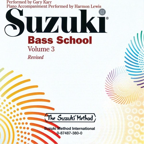 Suzuki Bass School Volume 3 CD