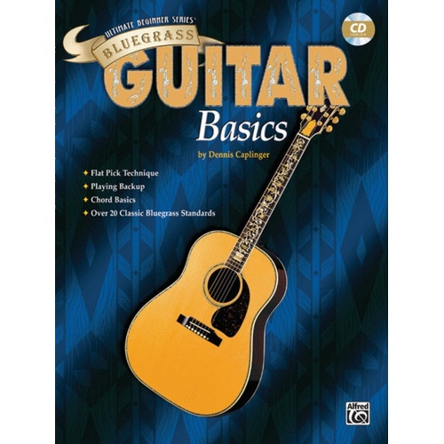 Ultimate Beginner Bluegrass Guitar Basics Book/CD 