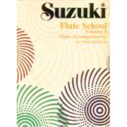 Suzuki Flute School Book 6 Piano Pt (Softcover Book)