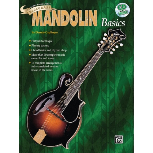 UBS Bluegrass Mandolin Basics Book/CD 