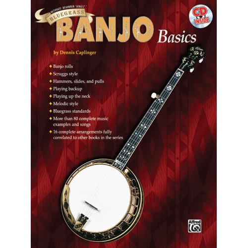 UBS Bluegrass Banjo Basics Book/CD 
