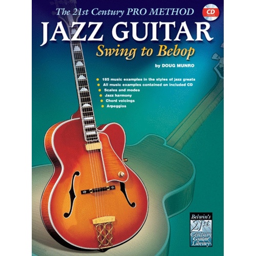 Jazz Guitar Swing To Bebop Book/CD 
