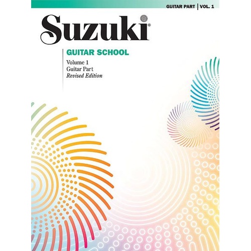 Suzuki Guitar School Vol. 1 Guitar Part by Dr. Shinichi Suzuki, Alfred Music, 24 pages, Federation Festivals 2020-2024 selection