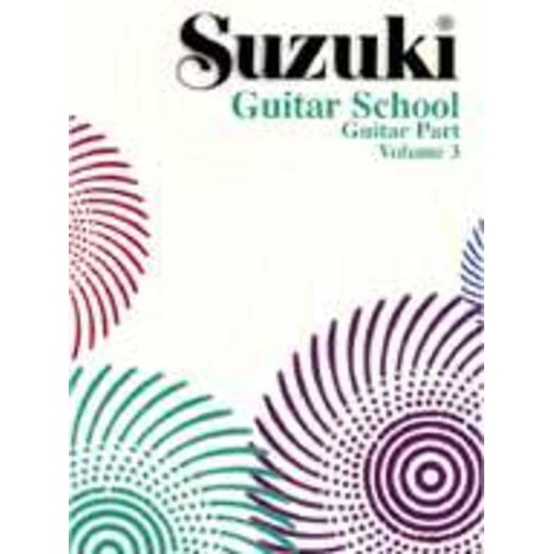 Suzuki Guitar School Vol 3 Guitar Part by Dr. Shinichi Suzuki, Alfred Music, 20 pages
