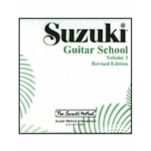 Suzuki Guitar School Volume 1 CD - Accompaniment for Guitar, Includes Various Folk Songs and Classical Pieces