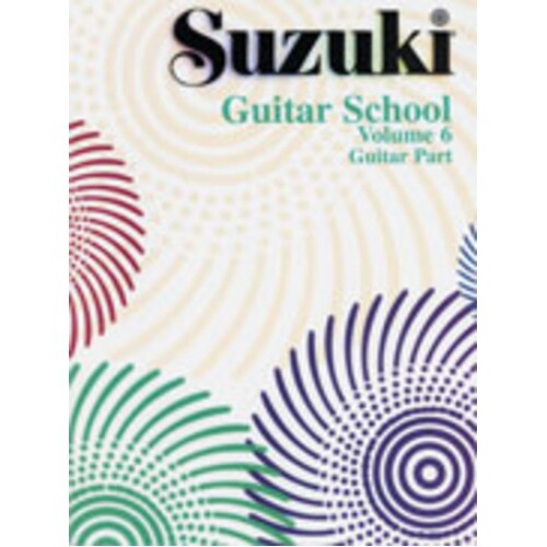 Suzuki Guitar School Book 6 (Softcover Book)